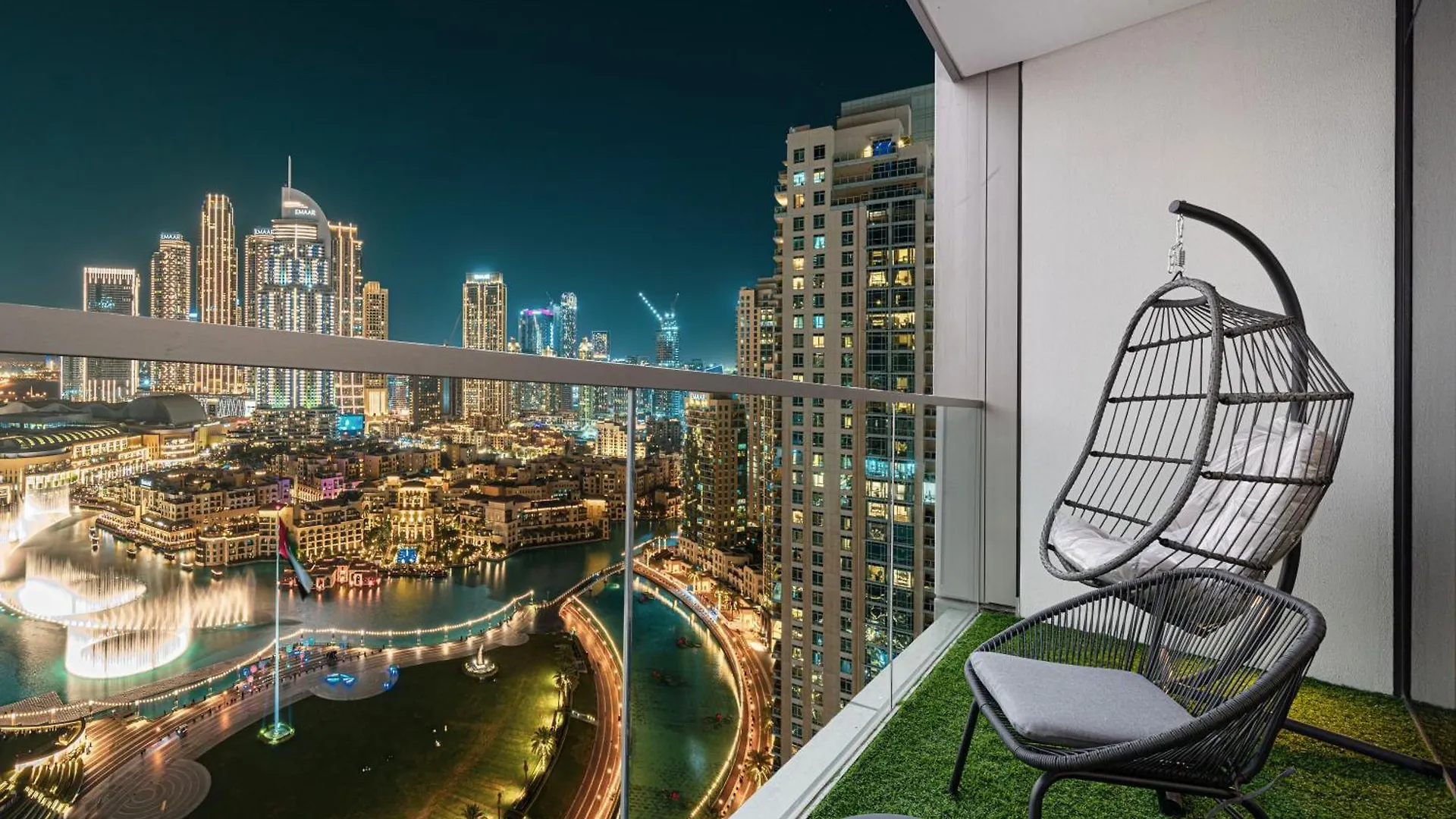 2Br Burj & Fountain View 5 Mins To Dubai Mall 0*,  United Arab Emirates
