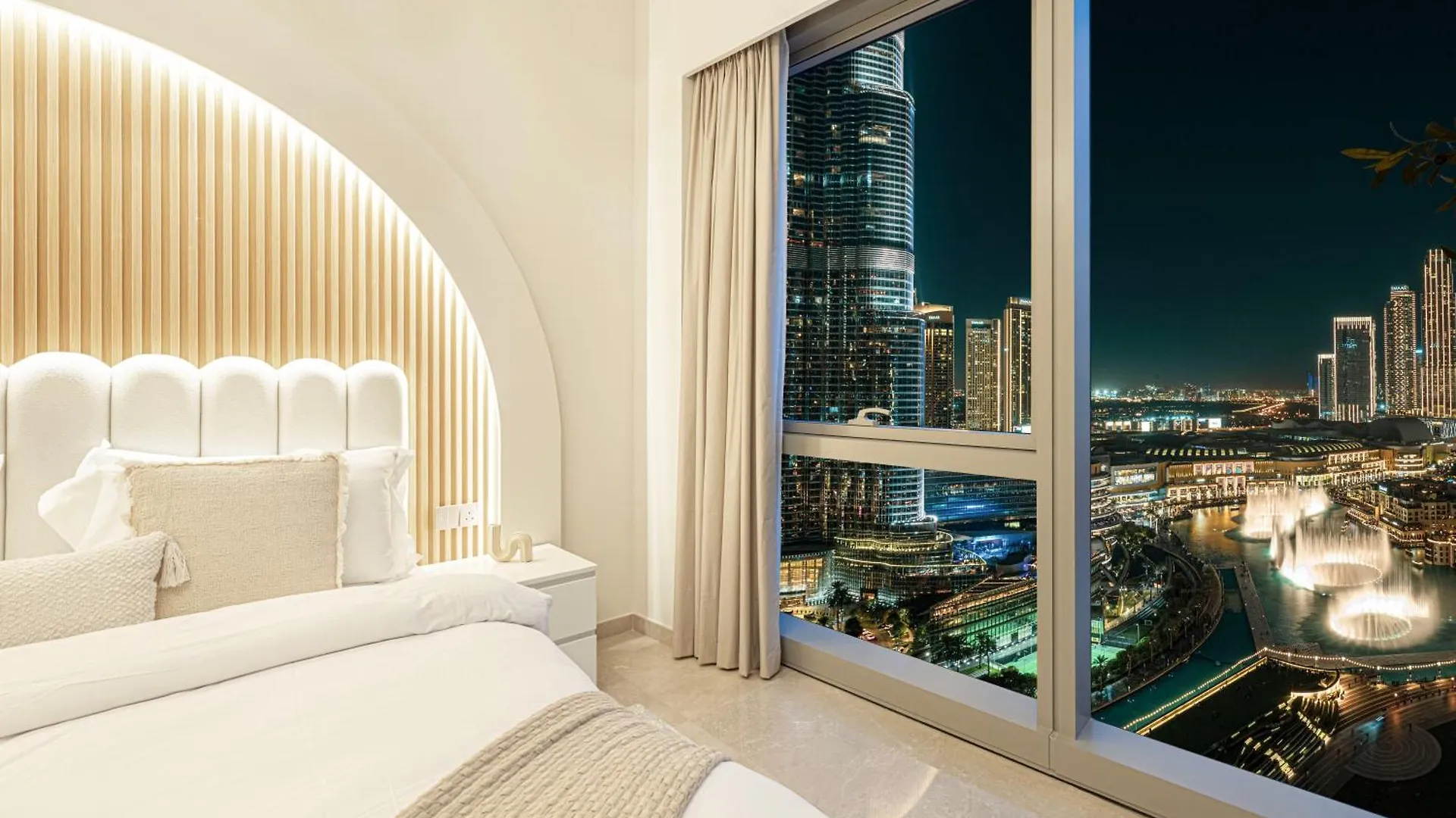 2Br Burj & Fountain View 5 Mins To Dubai Mall Apartment